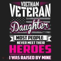 Vietnam Veteran Daughter Raised By My Hero Hat thumb 2