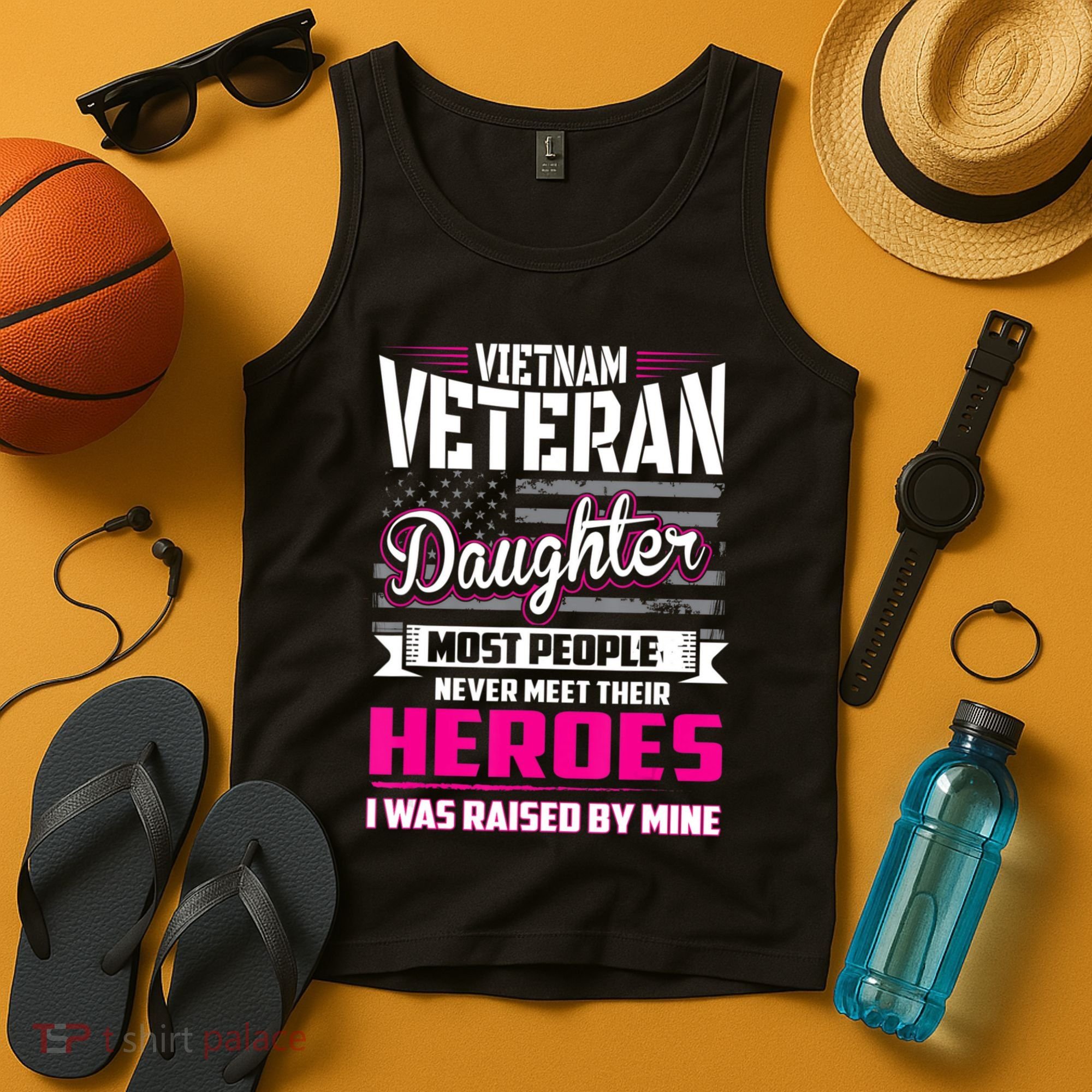 Vietnam Veteran Daughter Raised By My Hero Tank Top