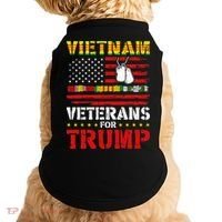 Vietnam Veterans For Trump 2024 Doggie Tank thumb 0