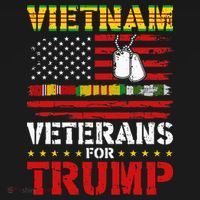 Vietnam Veterans For Trump 2024 Women's Hoodie thumb 2