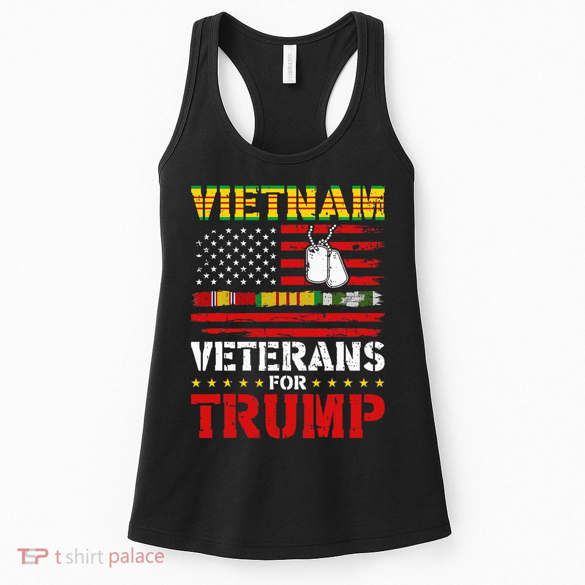 Vietnam Veterans For Trump 2024 Women's Tank Top