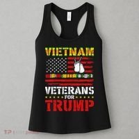 Vietnam Veterans For Trump 2024 Women's Tank Top thumb 3