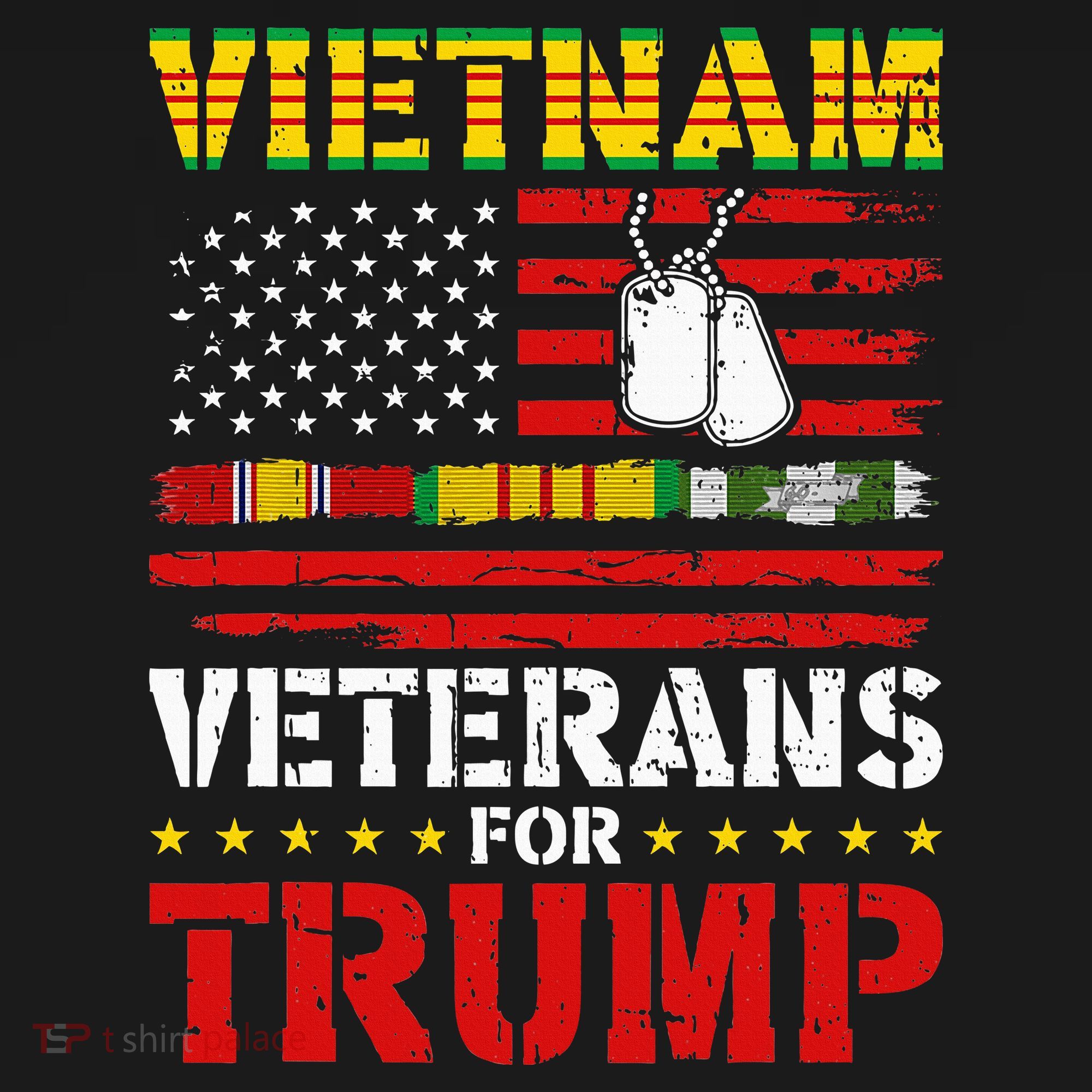 Vietnam Veterans For Trump 2024 Women's Tank Top