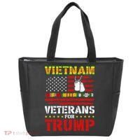 Vietnam Veterans For Trump 2024 Tote Bag thumb 0