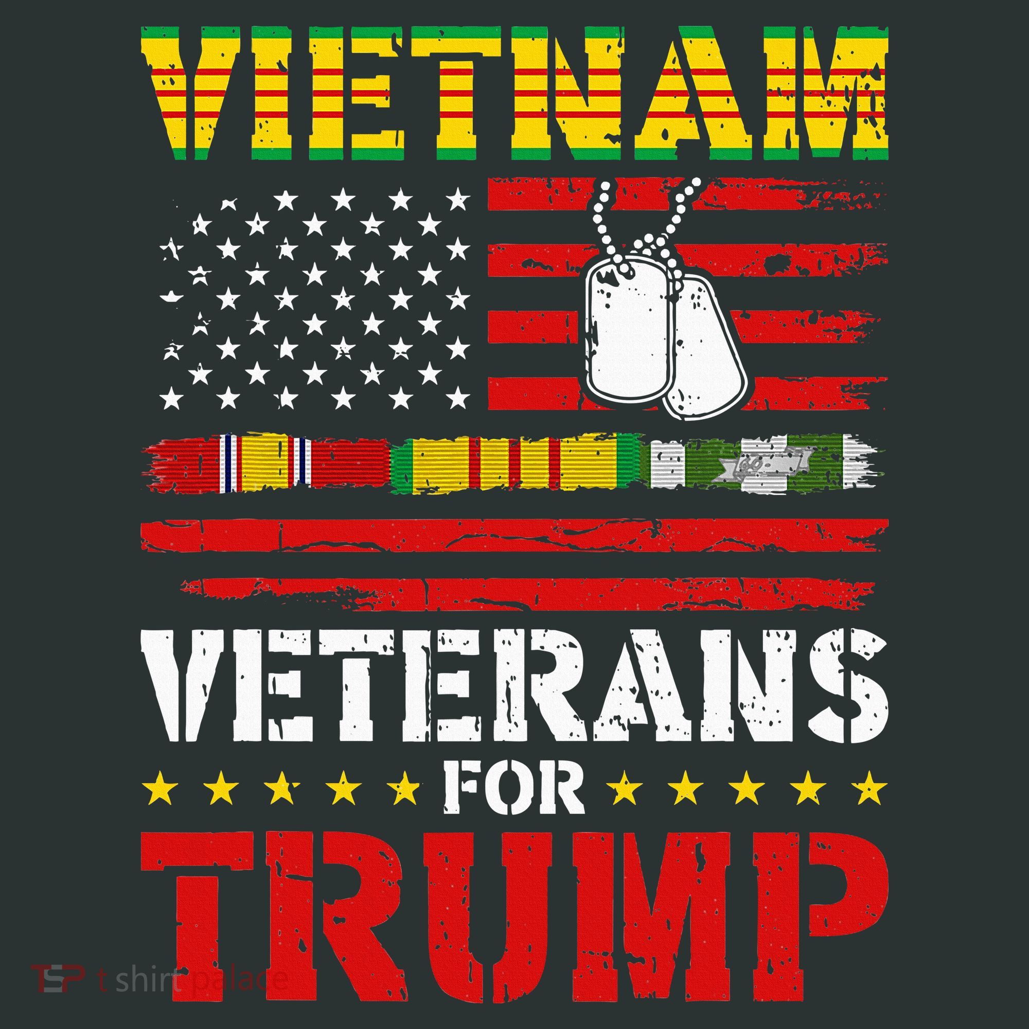 Vietnam Veterans For Trump 2024 Infant Baby Jersey Bodysuit