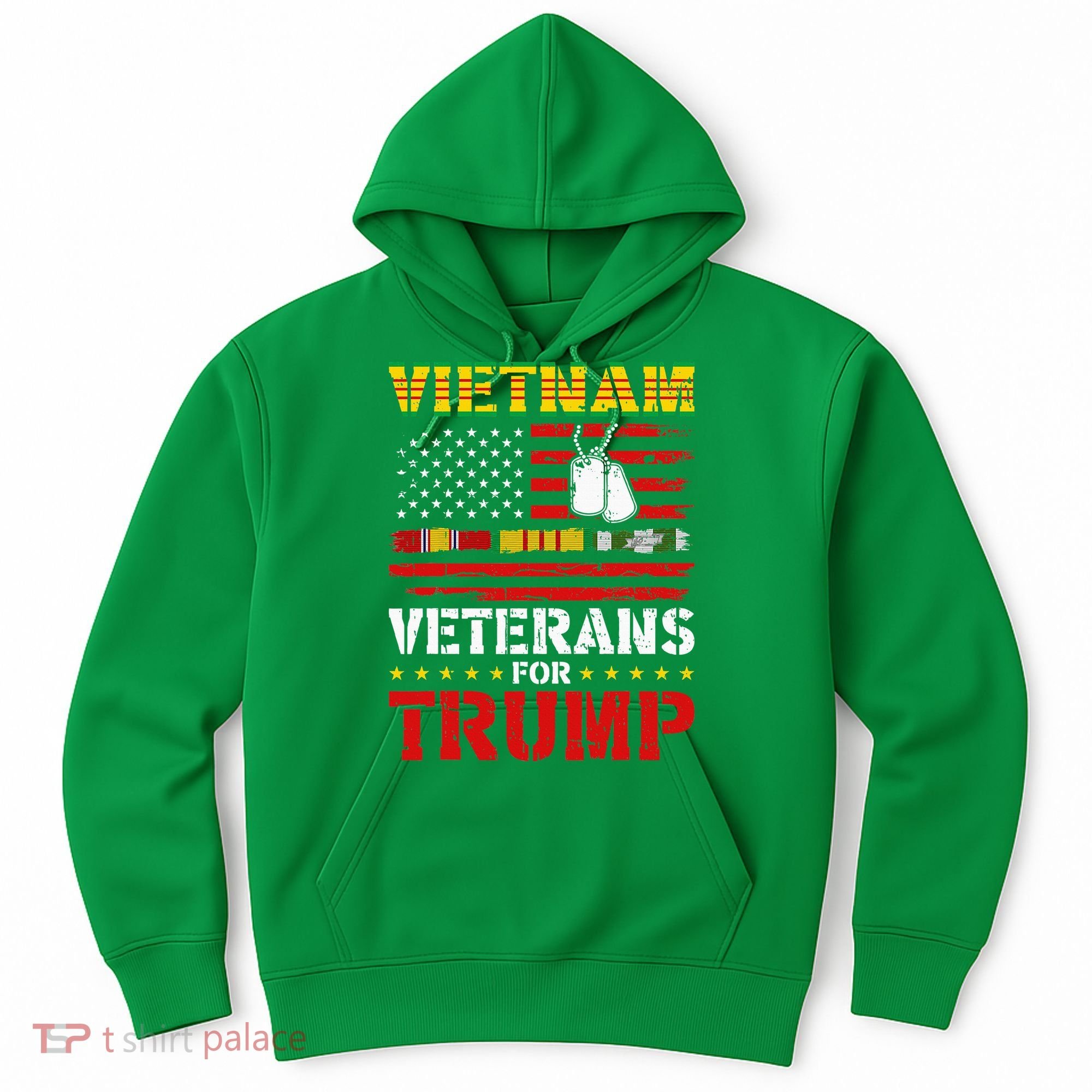 Vietnam Veterans For Trump 2024 Hoodie