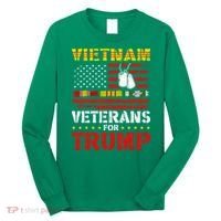 Vietnam Veterans For Trump 2024 Long Sleeve Shirt thumb 0