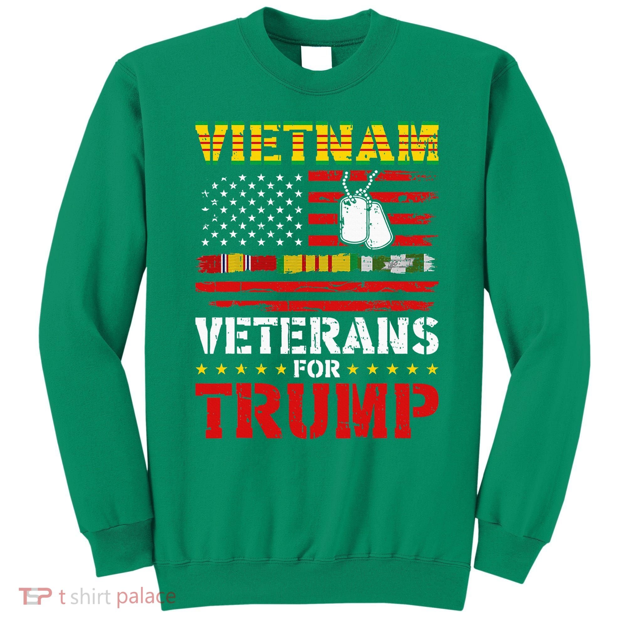 Vietnam Veterans For Trump 2024 Sweatshirt