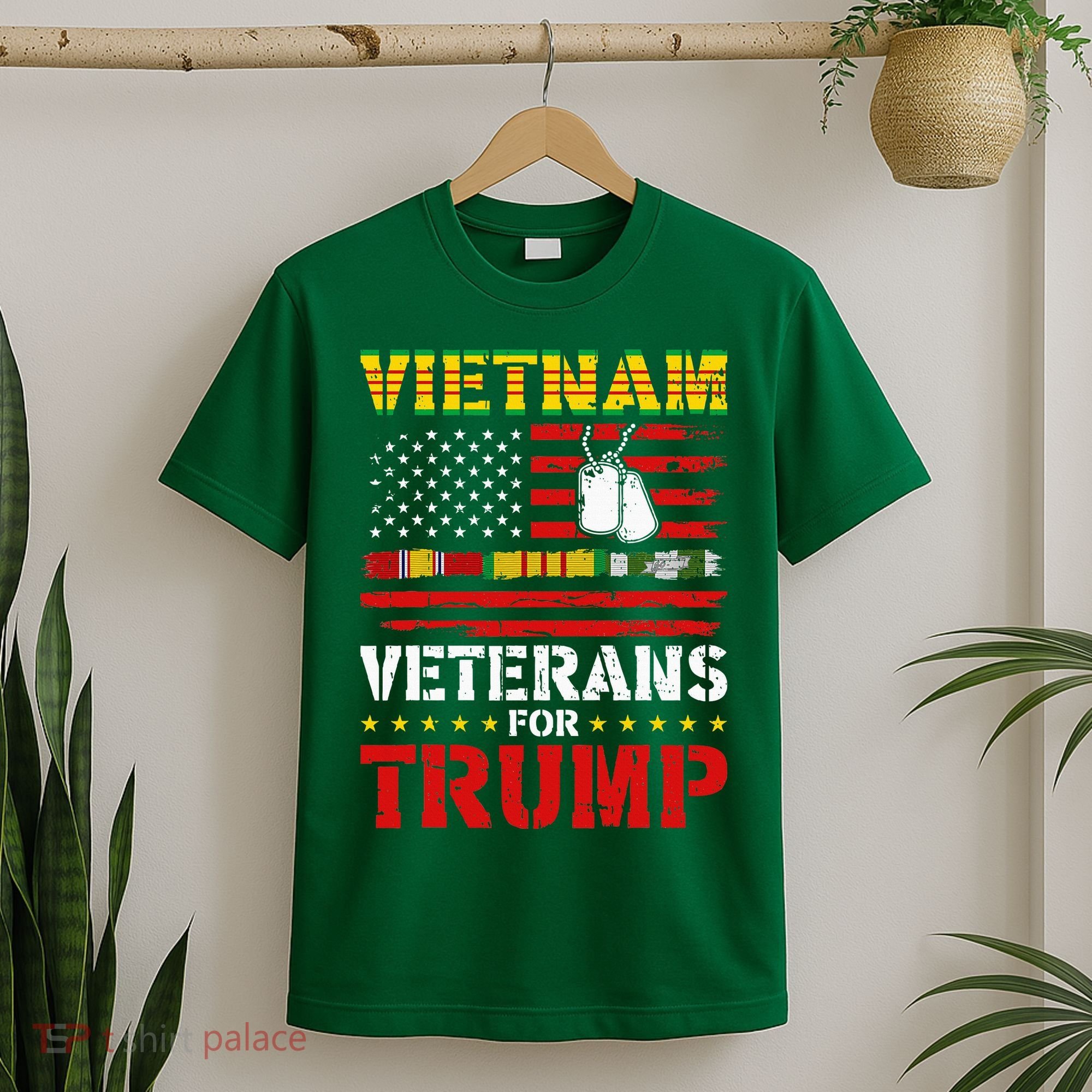 Vietnam Veterans For Trump 2024 T-Shirt