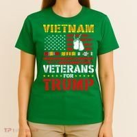 Vietnam Veterans For Trump 2024 T-Shirt thumb 4