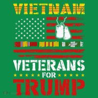 Vietnam Veterans For Trump 2024 T-Shirt thumb 7