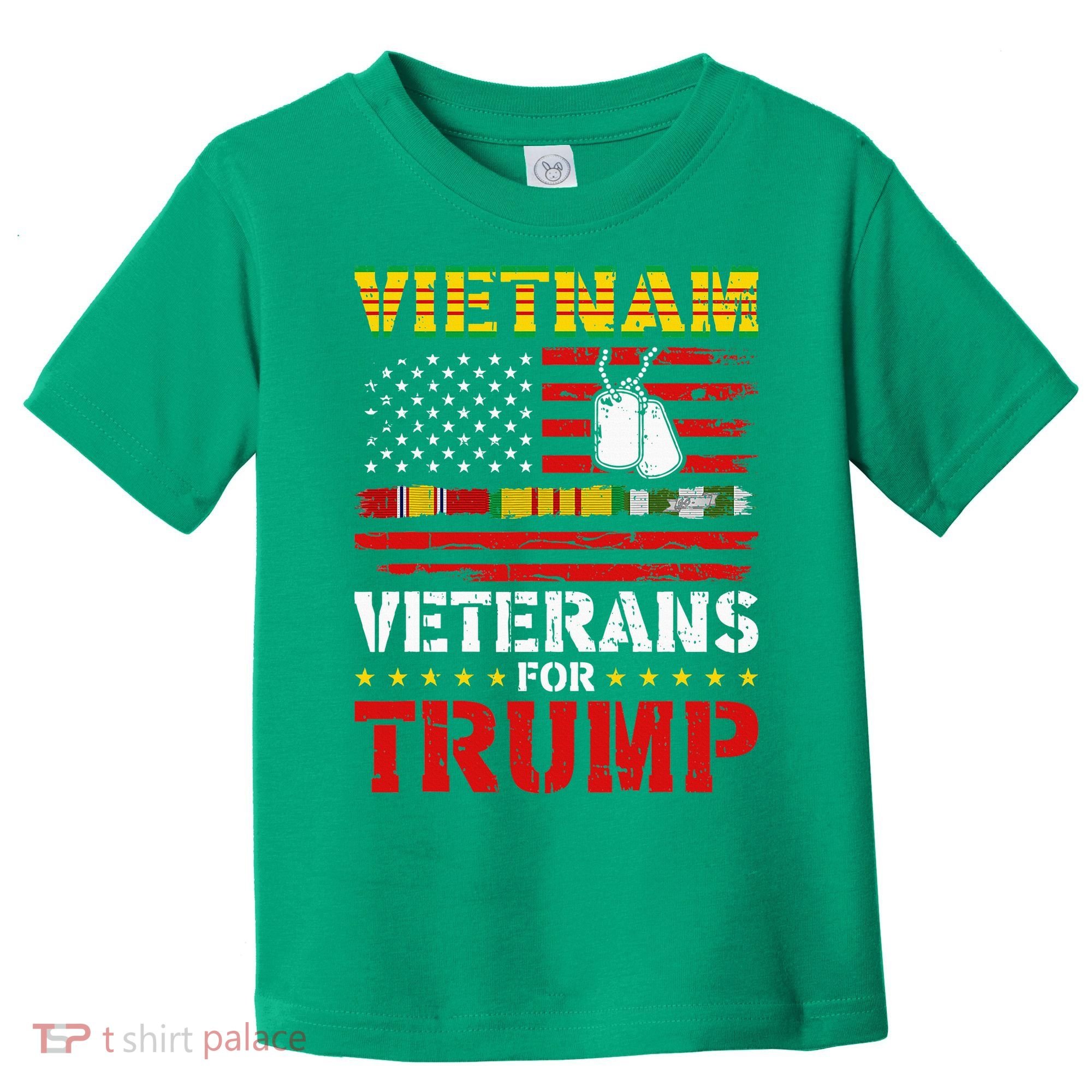 Vietnam Veterans For Trump 2024 Toddler T-Shirt