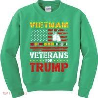 Vietnam Veterans For Trump 2024 Kids Sweatshirt thumb 0