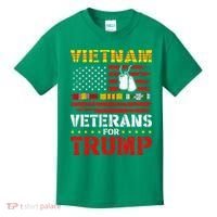 Vietnam Veterans For Trump 2024 Kids T-Shirt thumb 0