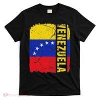 Vintage Venezuelan Flag Venezuela Pride Roots Heritage Gift T-Shirt thumb 0