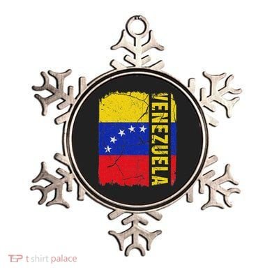 Vintage Venezuelan Flag Venezuela Pride Roots Heritage Gift Ornament