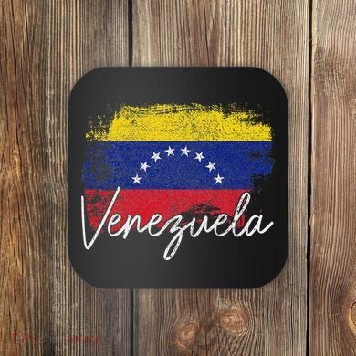 Venezuela Vintage Flag Venezuelan Pride Roots Coaster