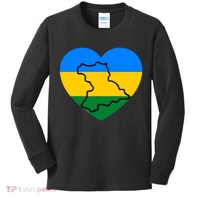 Vintage Venezuela Flag Kids Long Sleeve Shirt
