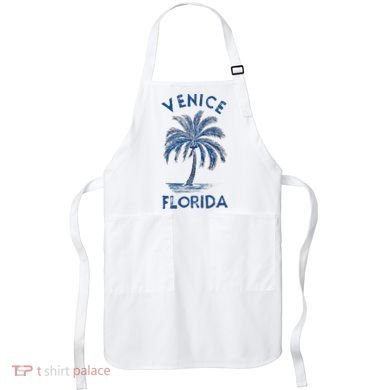 Vintage Venice Florida Palm Tree Fl Apron