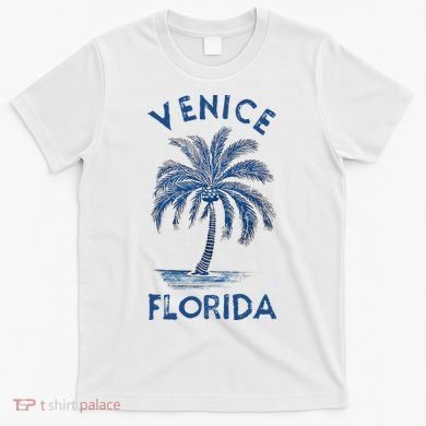 Vintage Venice Florida Palm Tree Fl T-Shirt