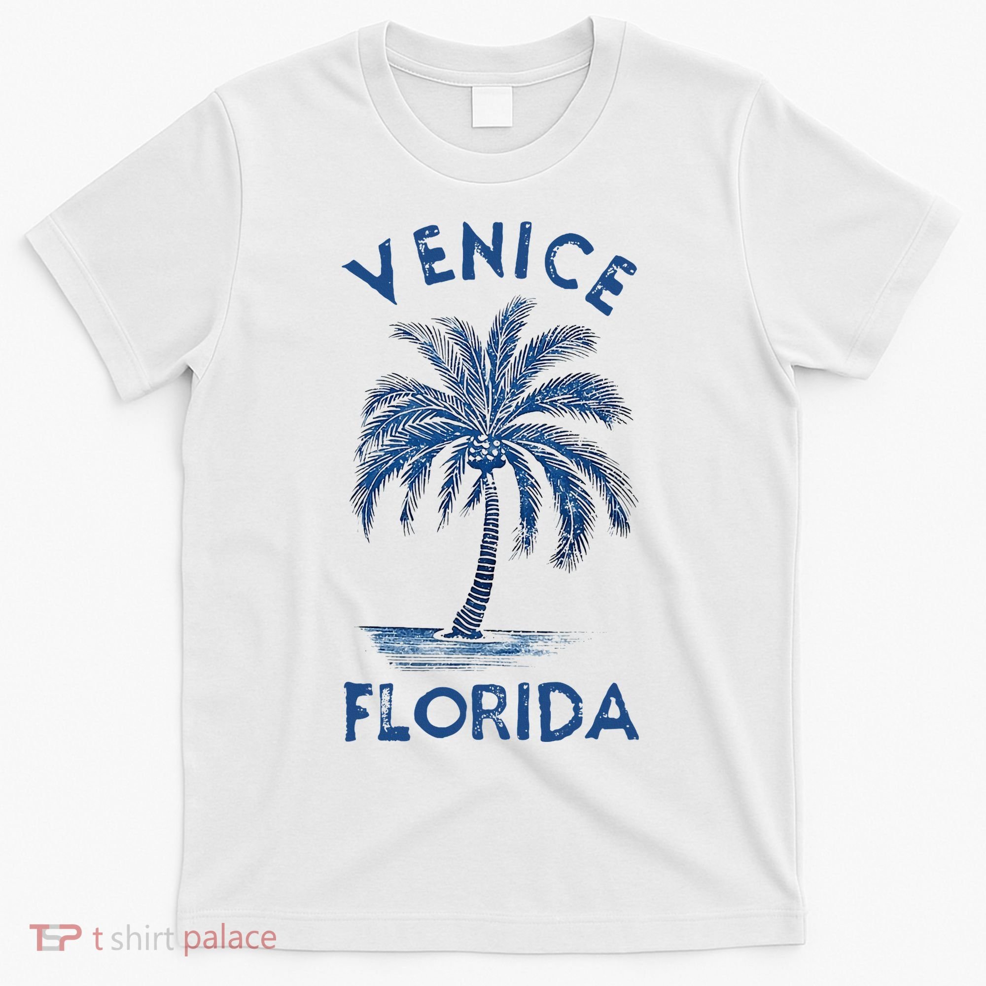Vintage Venice Florida Palm Tree Fl T-Shirt