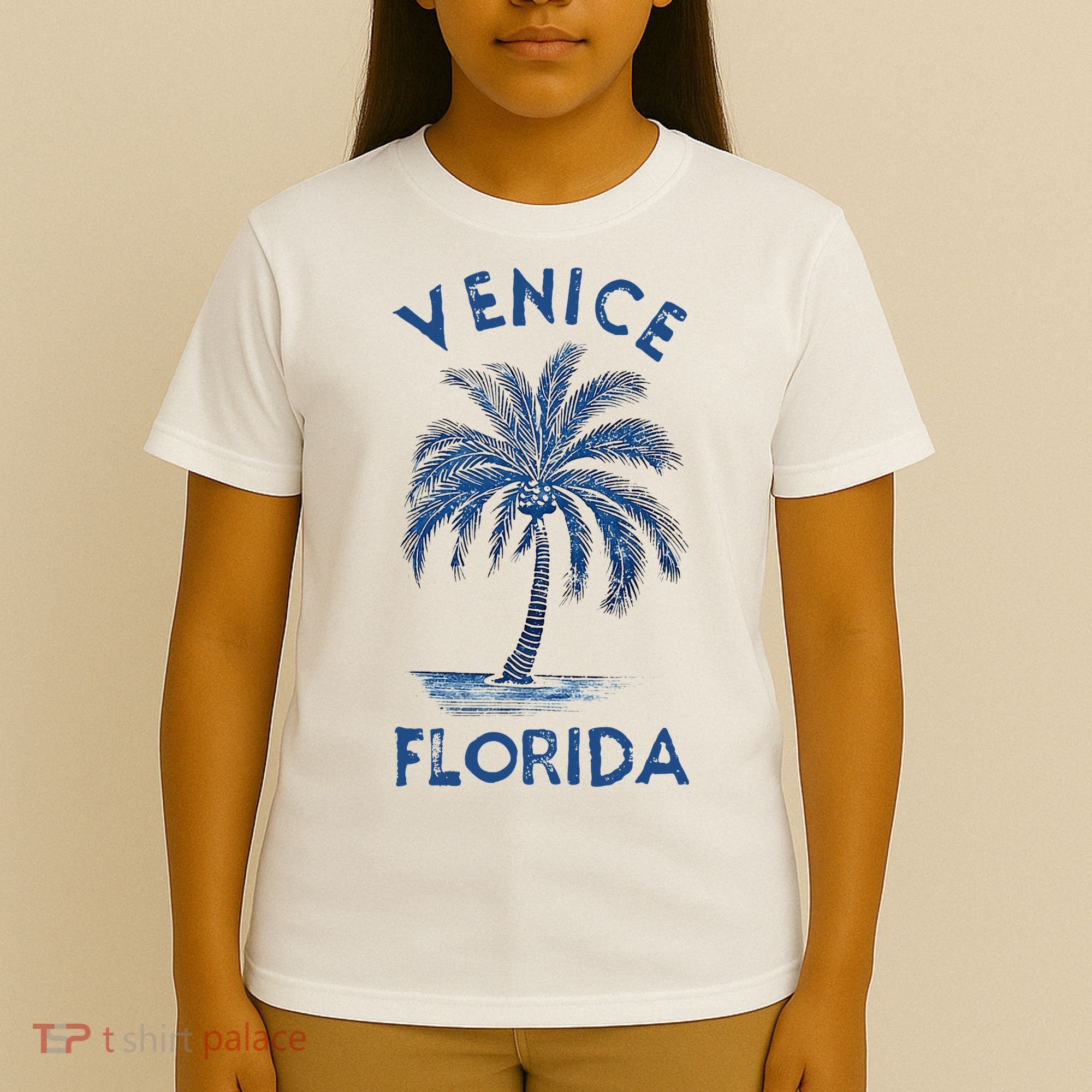 Vintage Venice Florida Palm Tree Fl T-Shirt