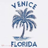 Vintage Venice Florida Palm Tree Fl T-Shirt thumb 7