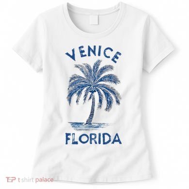 Vintage Venice Florida Palm Tree Fl Women's T-Shirt