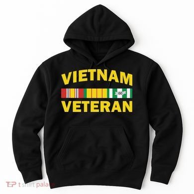 Vietnam Veteran Flag Logo Hoodie