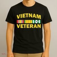 Vietnam Veteran Flag Logo T-Shirt thumb 3