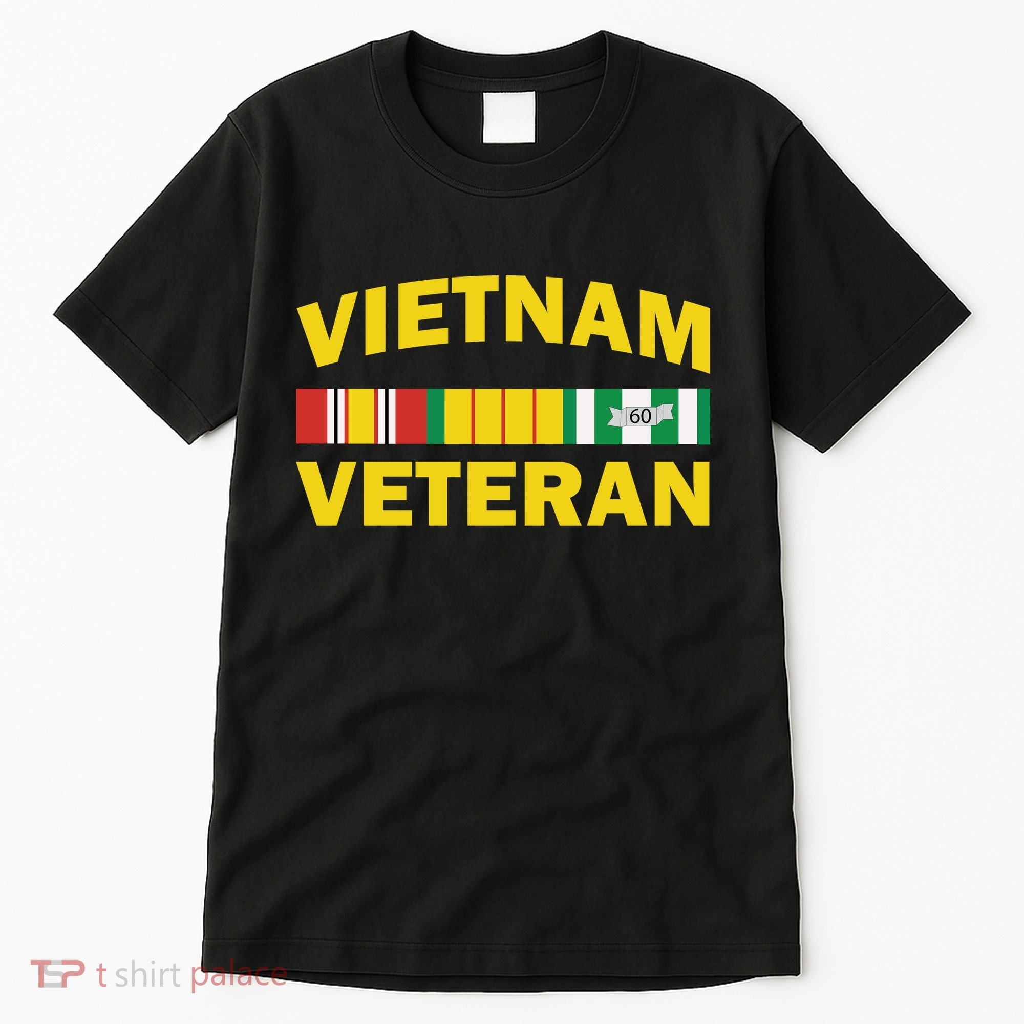 Vietnam Veteran Flag Logo Tall T-Shirt
