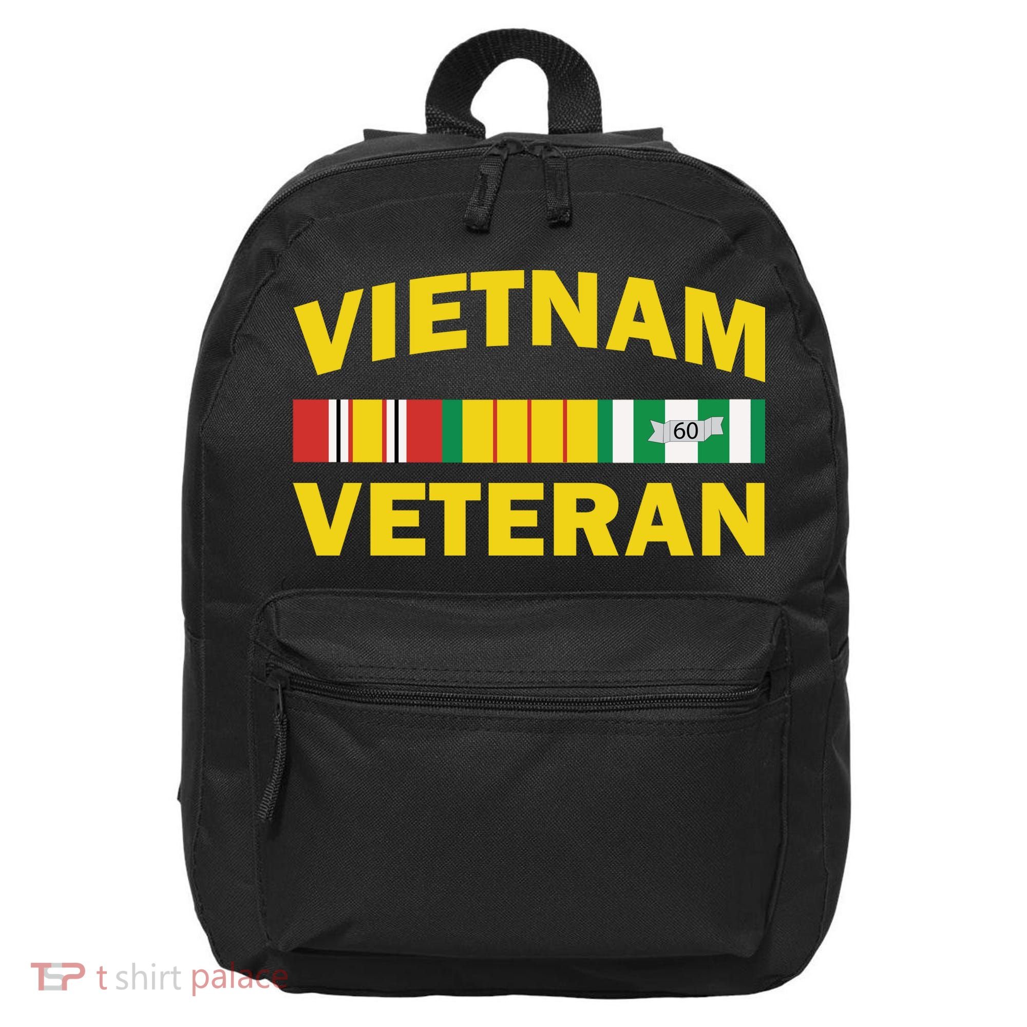 Vietnam Veteran Flag Logo 16 in Basic Backpack