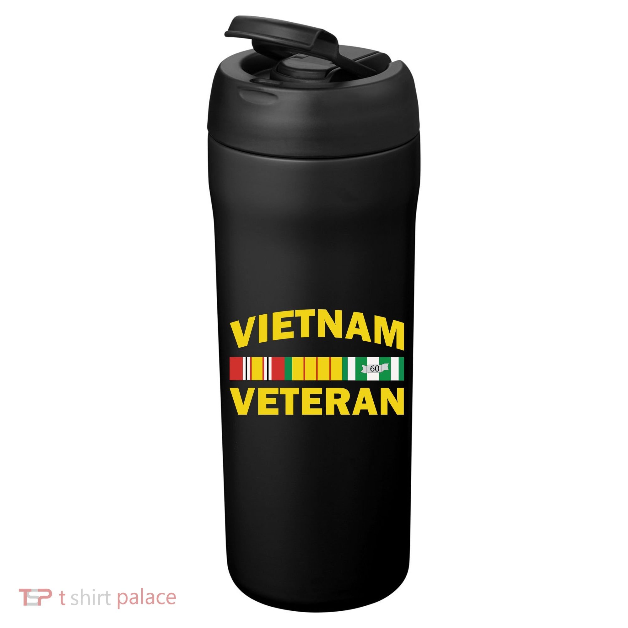 Vietnam Veteran Flag Logo 24oz Duet Stainless Steel Tumbler