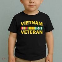 Vietnam Veteran Flag Logo Toddler T-Shirt thumb 2
