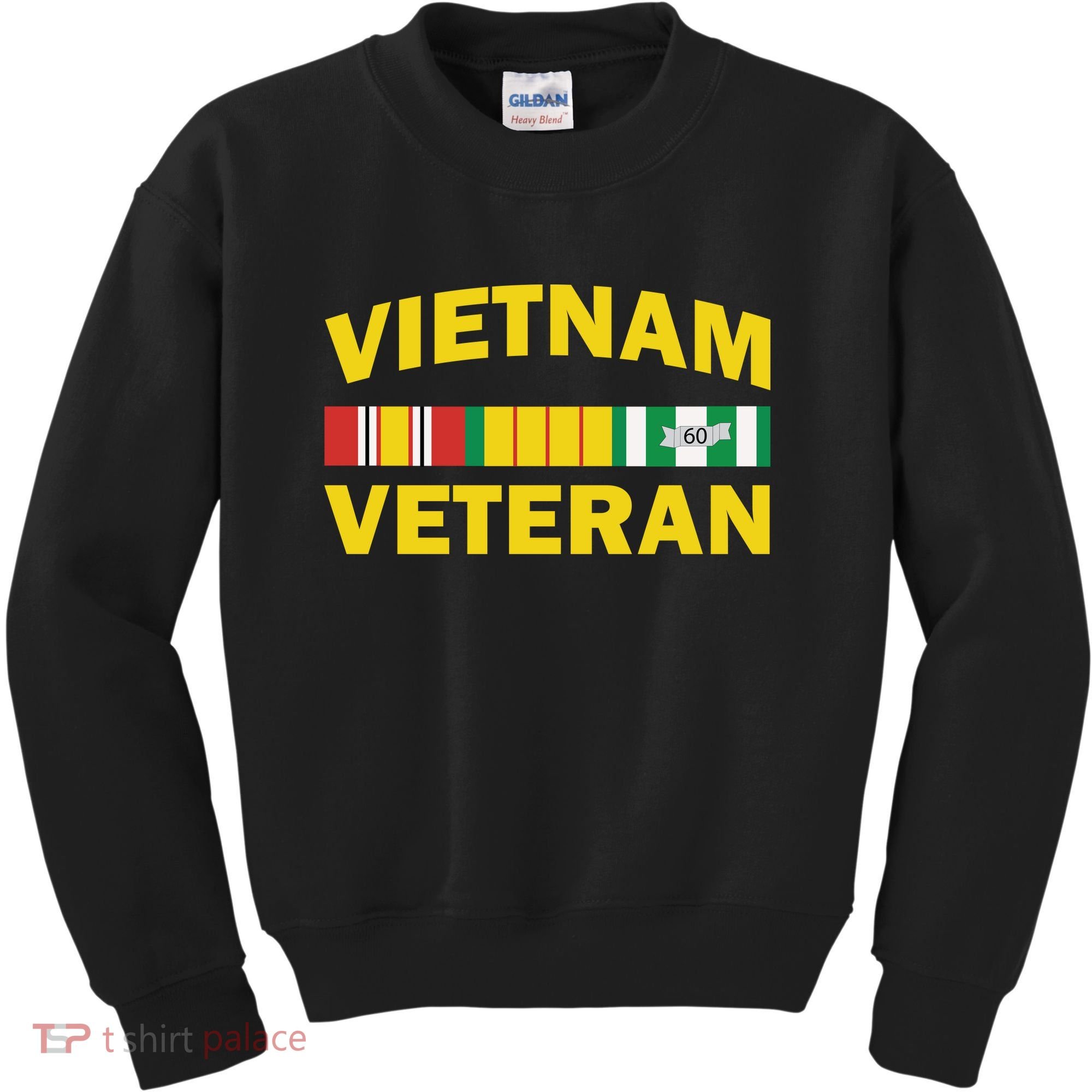 Vietnam Veteran Flag Logo Kids Sweatshirt