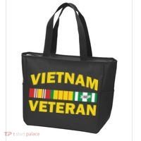 Vietnam Veteran Flag Logo Tote Bag thumb 3