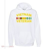Vietnam Veteran Flag Logo Comfort Colors Garment-Dyed Hooded Sweatshirt thumb 0