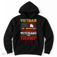 Vietnam Veterans For Trump 2024 Election Hoodie thumb 0