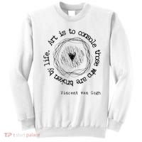 Vincent van Gogh Art Artist Inspirational Quote Text  Sweatshirt thumb 0