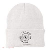 Vincent van Gogh Art Artist Inspirational Quote Text  Beanie thumb 0