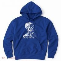 Vincent Van Gogh Skull With Cigarette Skeleton Halloween Hoodie thumb 0