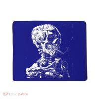 Vincent Van Gogh Skull With Cigarette Skeleton Halloween Mousepad thumb 0