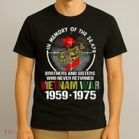 Vietnam Veteran Gift Memory Brothers And Sisters Never Returned T-Shirt thumb 3