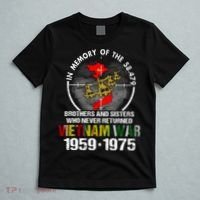 Vietnam Veteran Gift Memory Brothers And Sisters Never Returned T-Shirt thumb 5