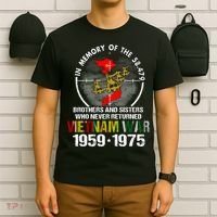 Vietnam Veteran Gift Memory Brothers And Sisters Never Returned T-Shirt thumb 6