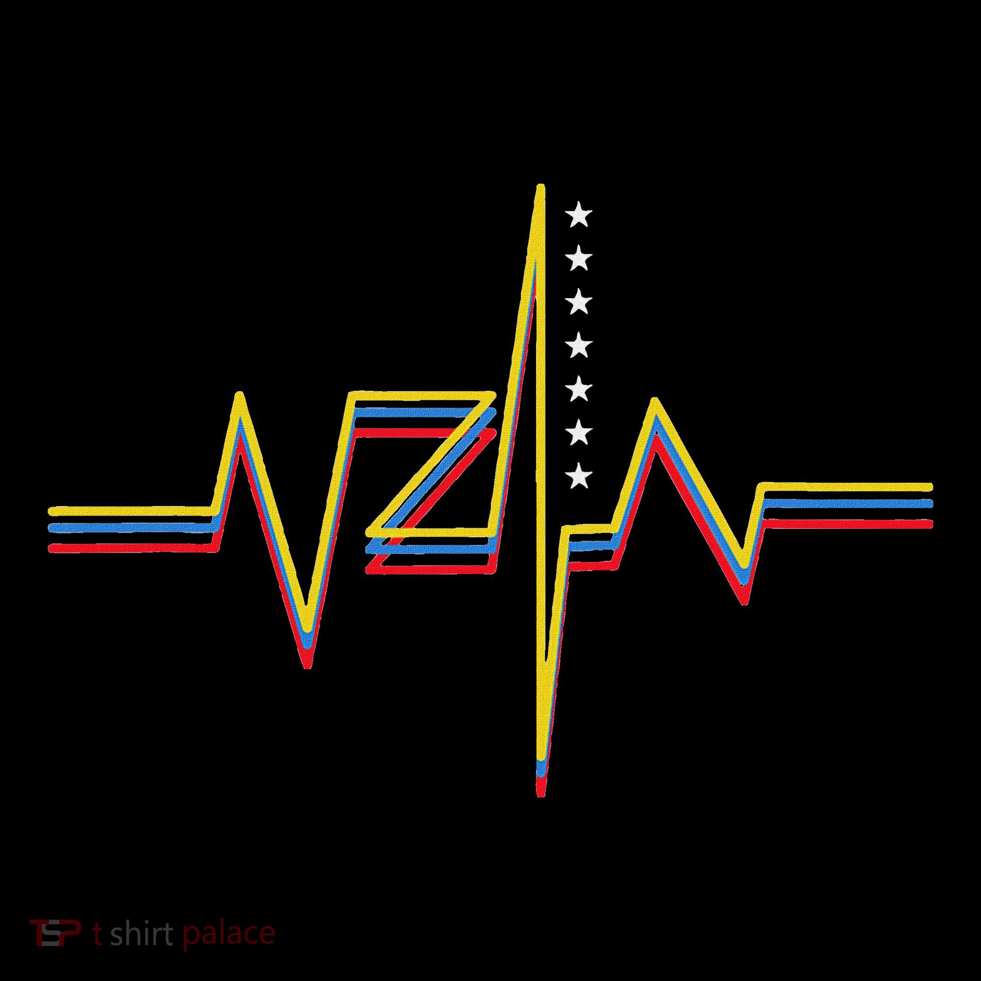Venezuela Vzla Heart Flag Women's Hoodie