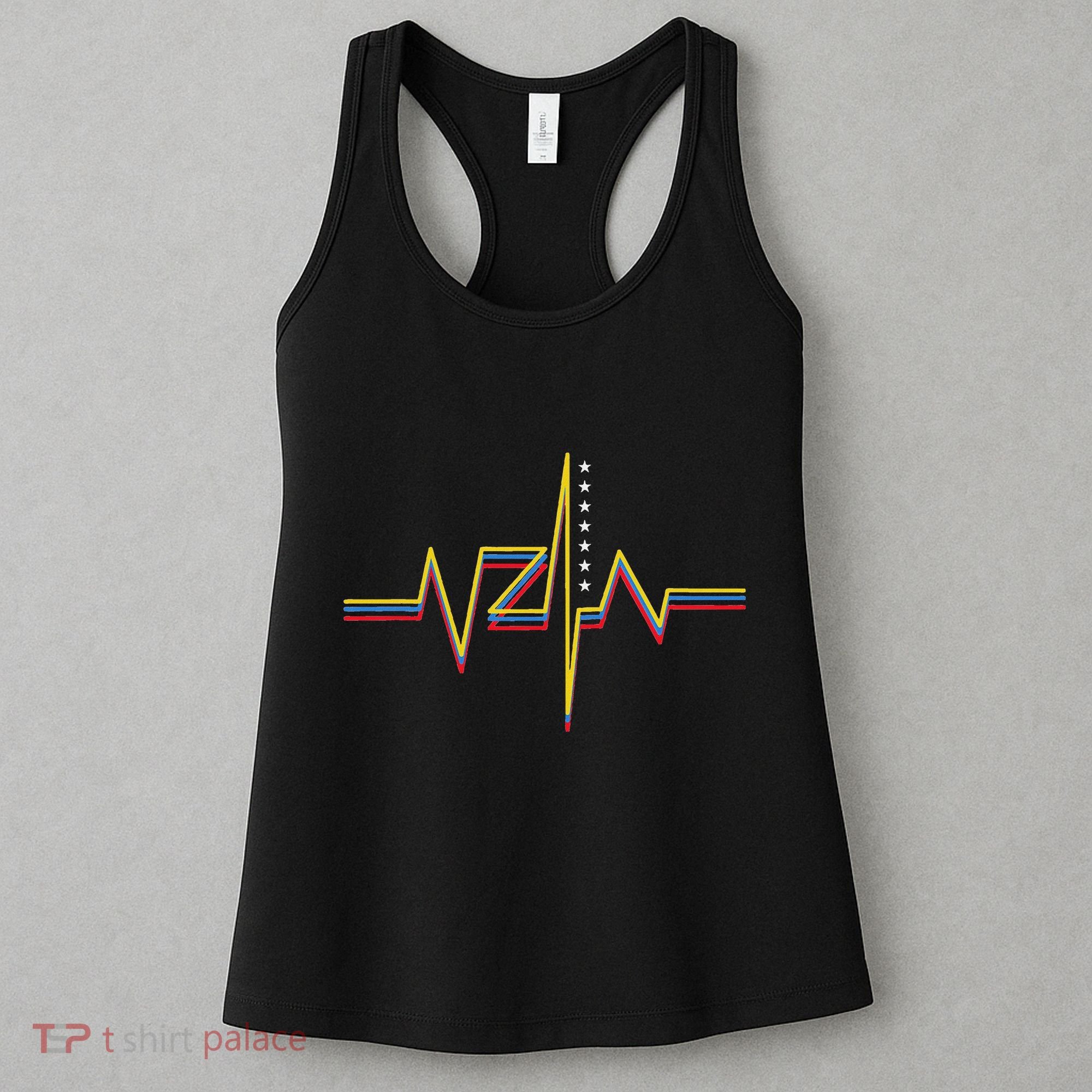 Venezuela Vzla Heart Flag Women's Tank Top
