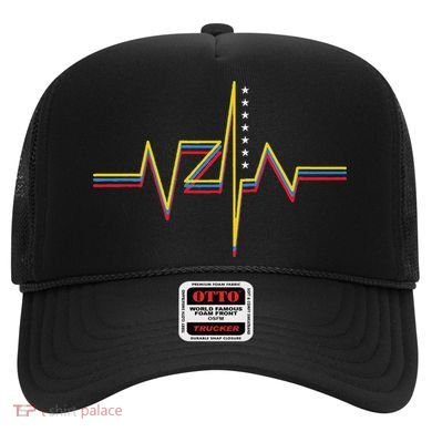 Venezuela Vzla Heart Flag Hat