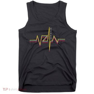 Venezuela Vzla Heart Flag Tank Top