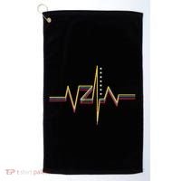 Venezuela Vzla Heart Flag Golf Towel thumb 0